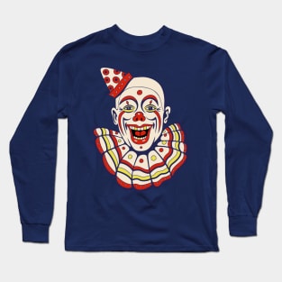 Vintage Circus Clown Long Sleeve T-Shirt